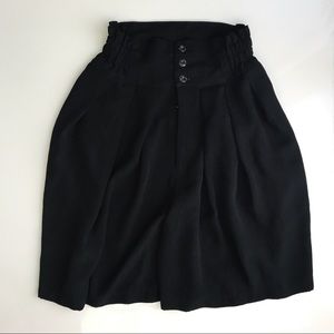 Vintage Black Culottes
